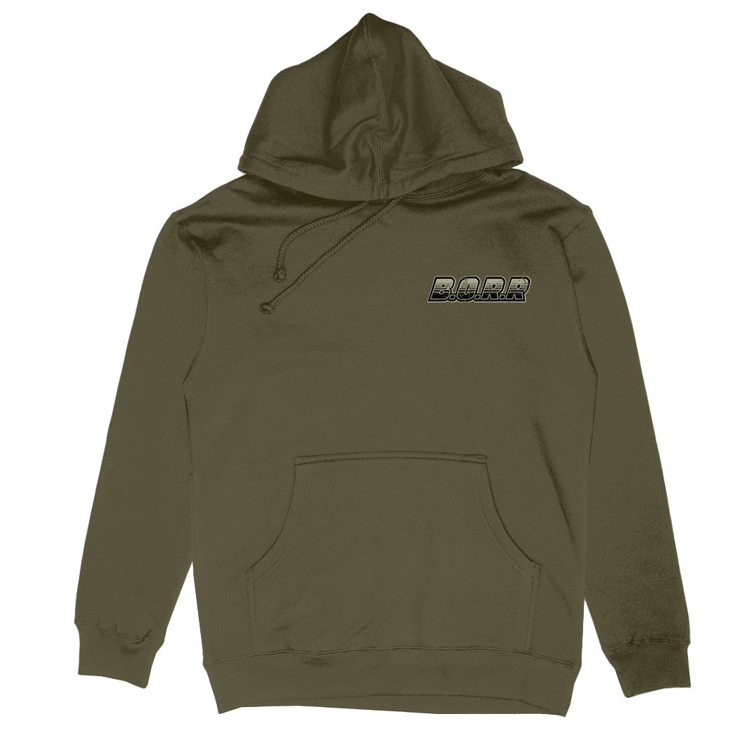 Classic Military Green B.O.R.R. Hoodie
