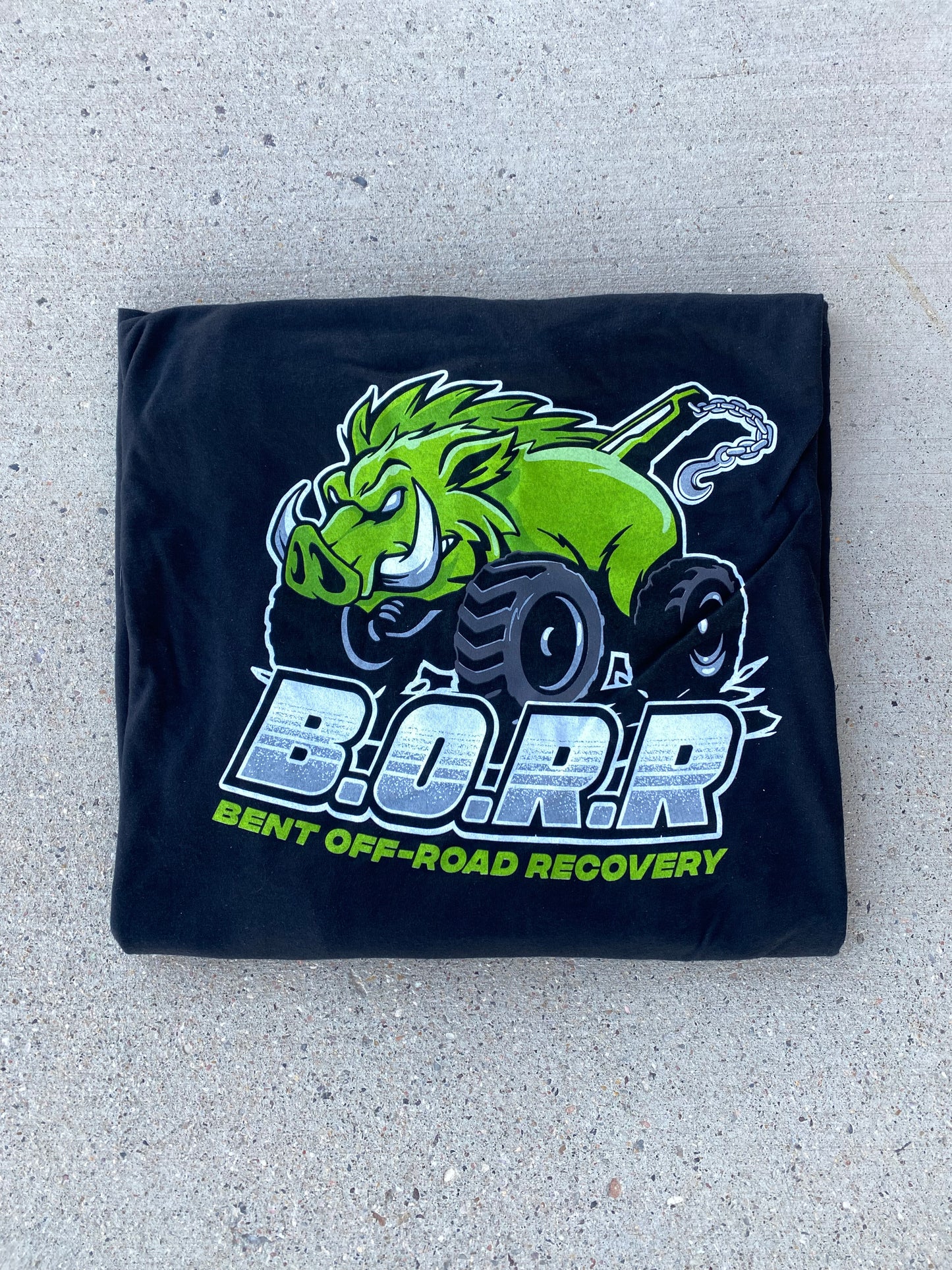 BORR - Black Long Sleeved T-shirt