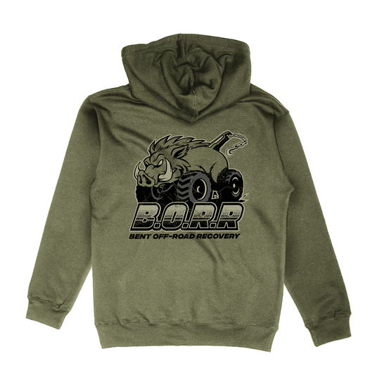 Classic Military Green B.O.R.R. Hoodie