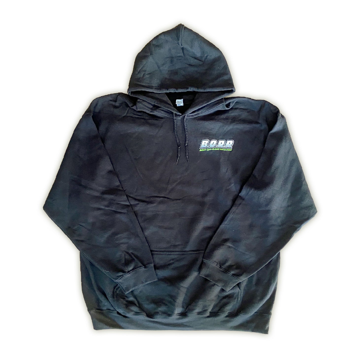 BORR - Black Pullover Hoodie