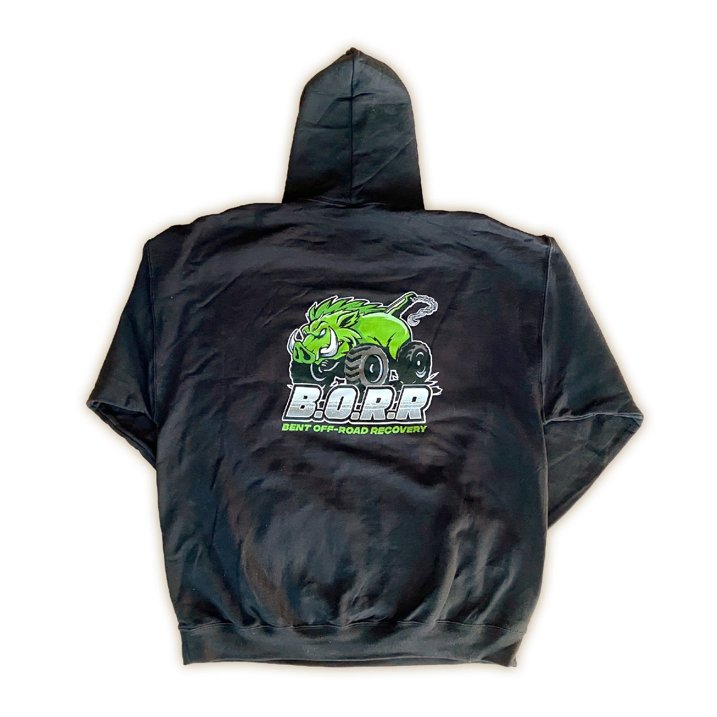 BORR - Black Pullover Hoodie