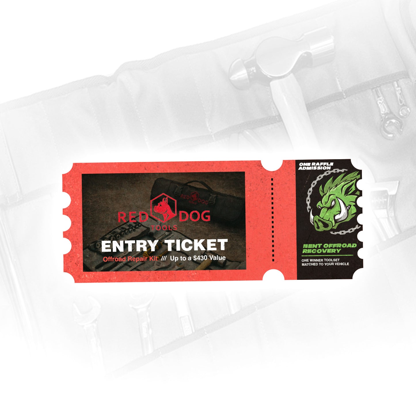 Red Dog Tool Repair Kit Raffle